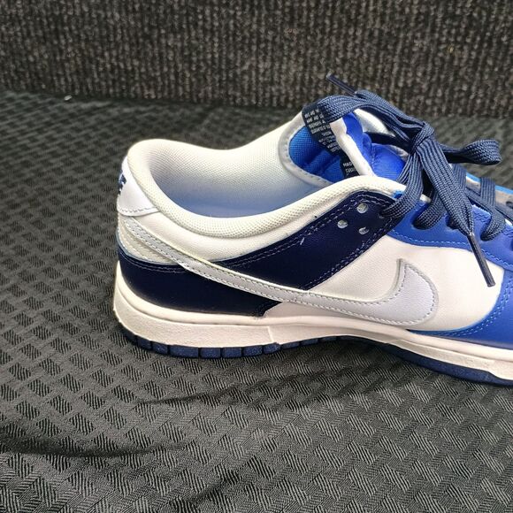 Nike Dunk Low Game Royal Navy Blue/White Mens 10 Used FQ8826-100 No Box main image 12